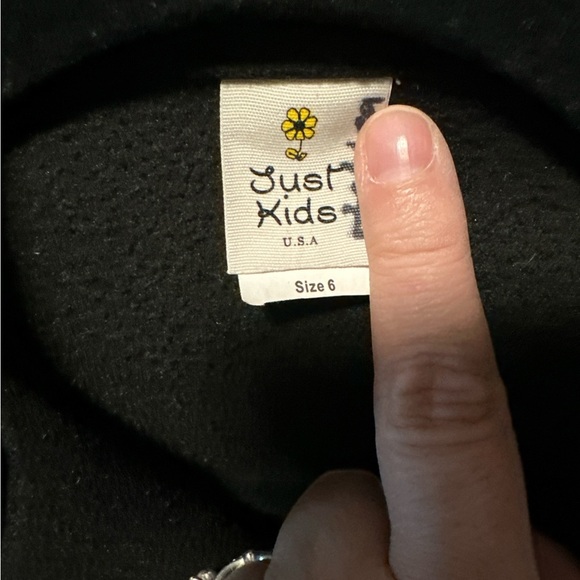 Classic Black Kids Peacoat Size 6 - Picture 5 of 5